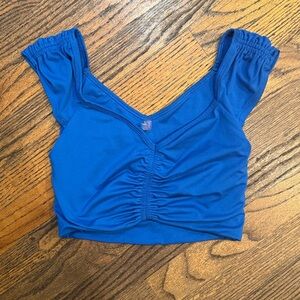 Free People Breathe Deeper Cropped Tank